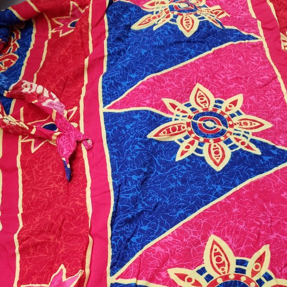 Resort Wear  Sarong  Multicolor  Size S/M - Picture 3 of 6